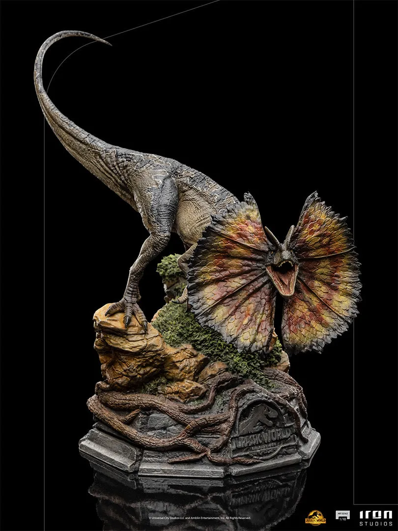 Jurassic World - Dilophosaurus Art Scale 1/10