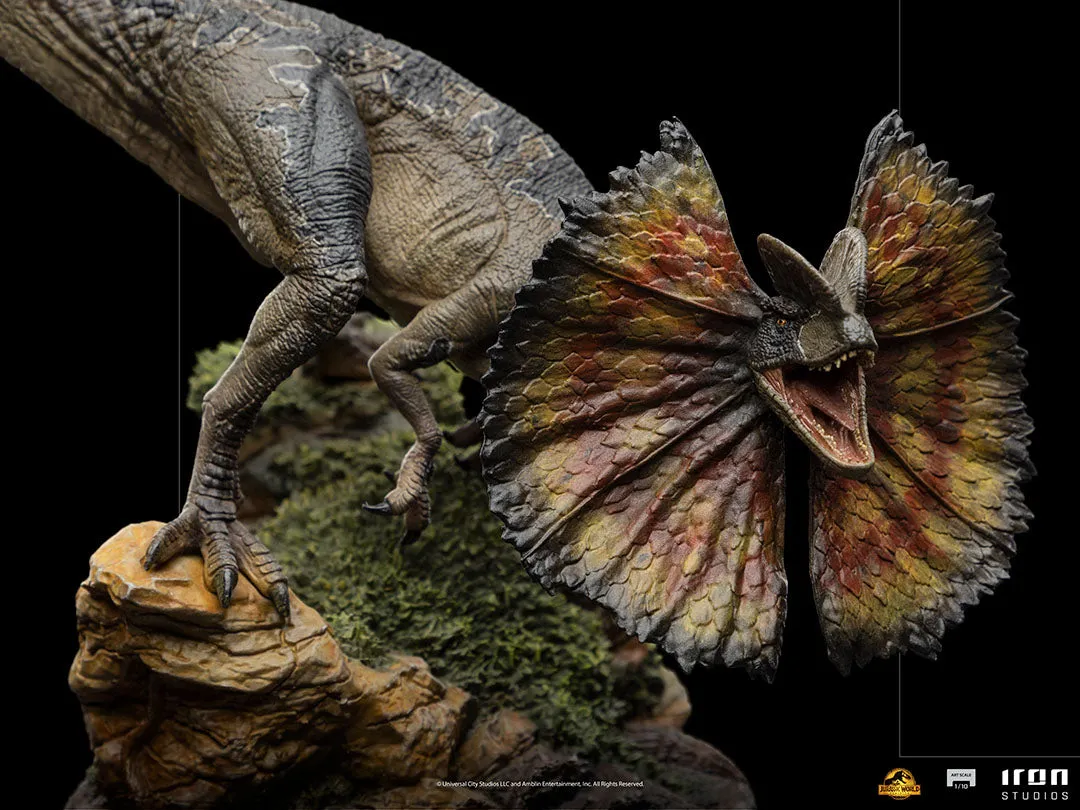 Jurassic World - Dilophosaurus Art Scale 1/10