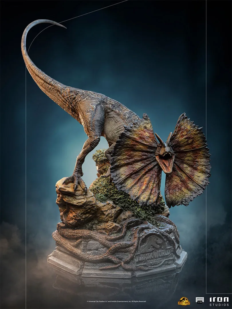 Jurassic World - Dilophosaurus Art Scale 1/10