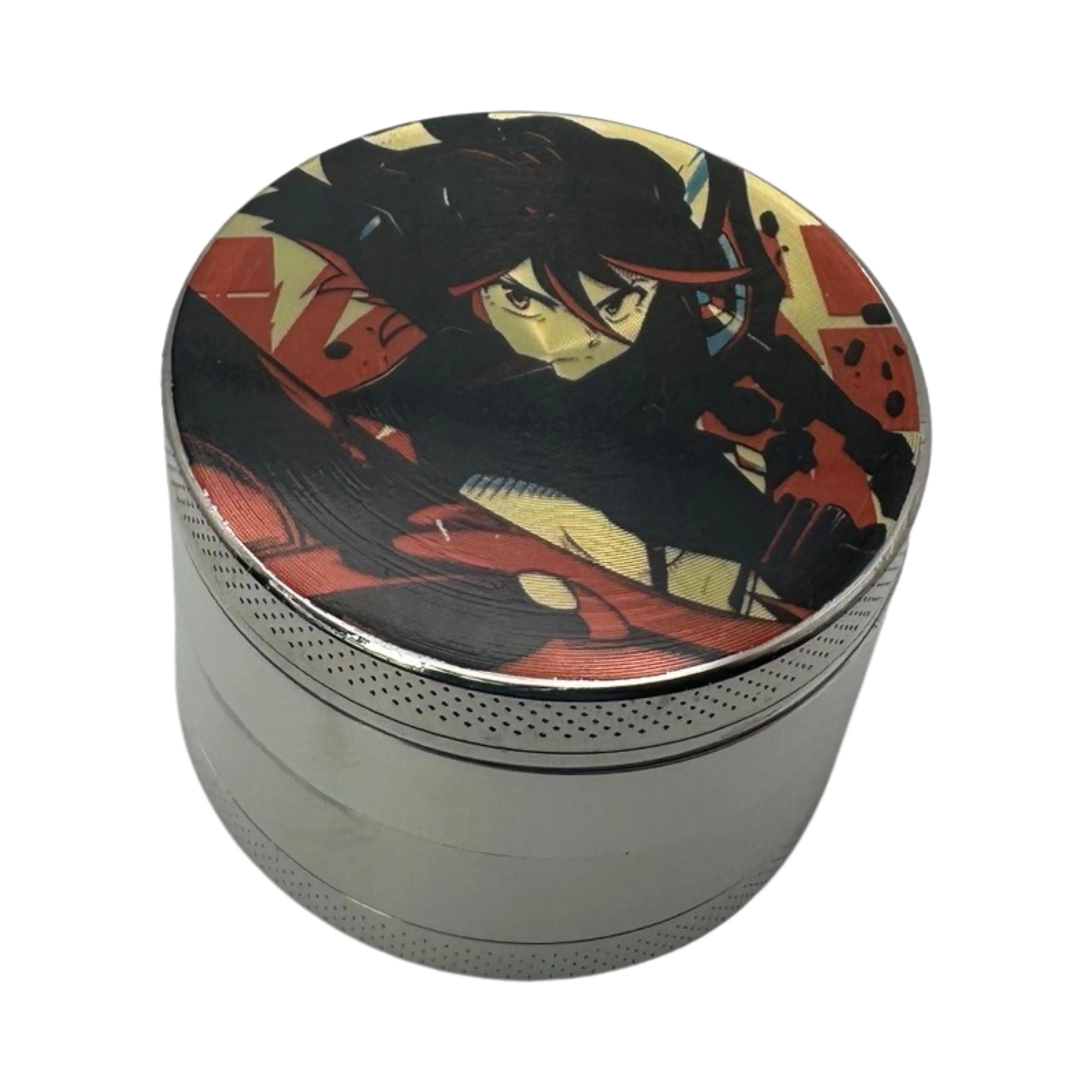 Kill la Kill Anime Spice Grinder, Stash Jar, Rolling Tray Set