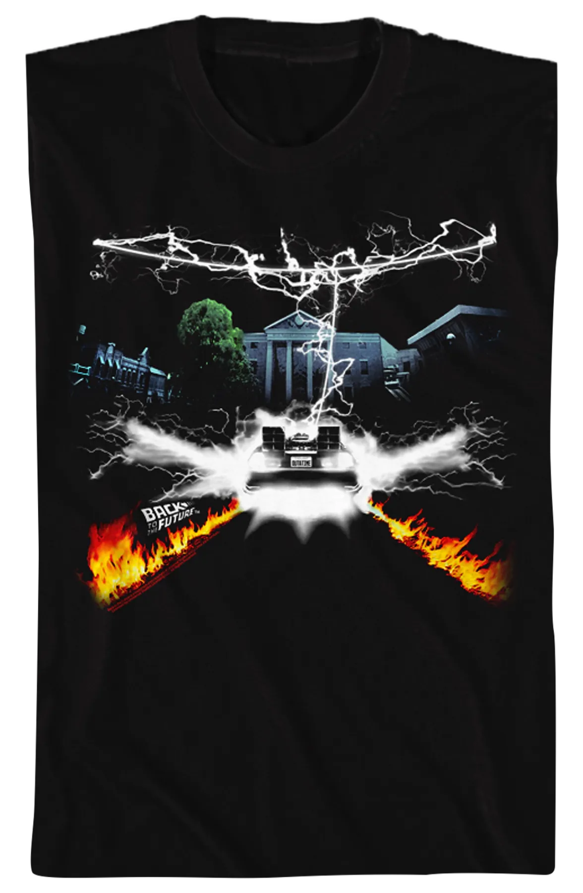 Lightning Bolt Back To The Future T-Shirt