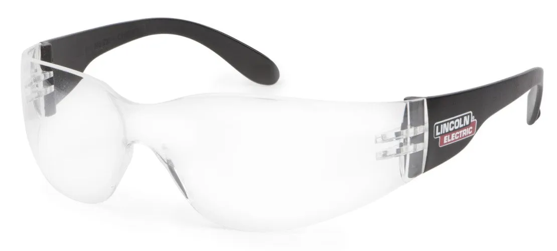 Lincoln Traditional Clear Welding Safety Glasses K3104-1