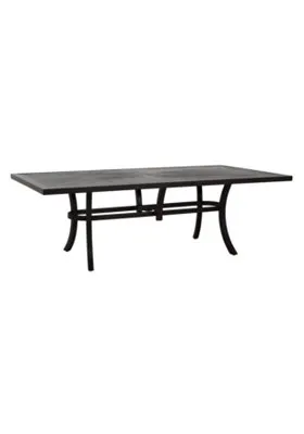 Linea 84" x 44" Rectangular KD Dining Umbrella Table by Tropitone