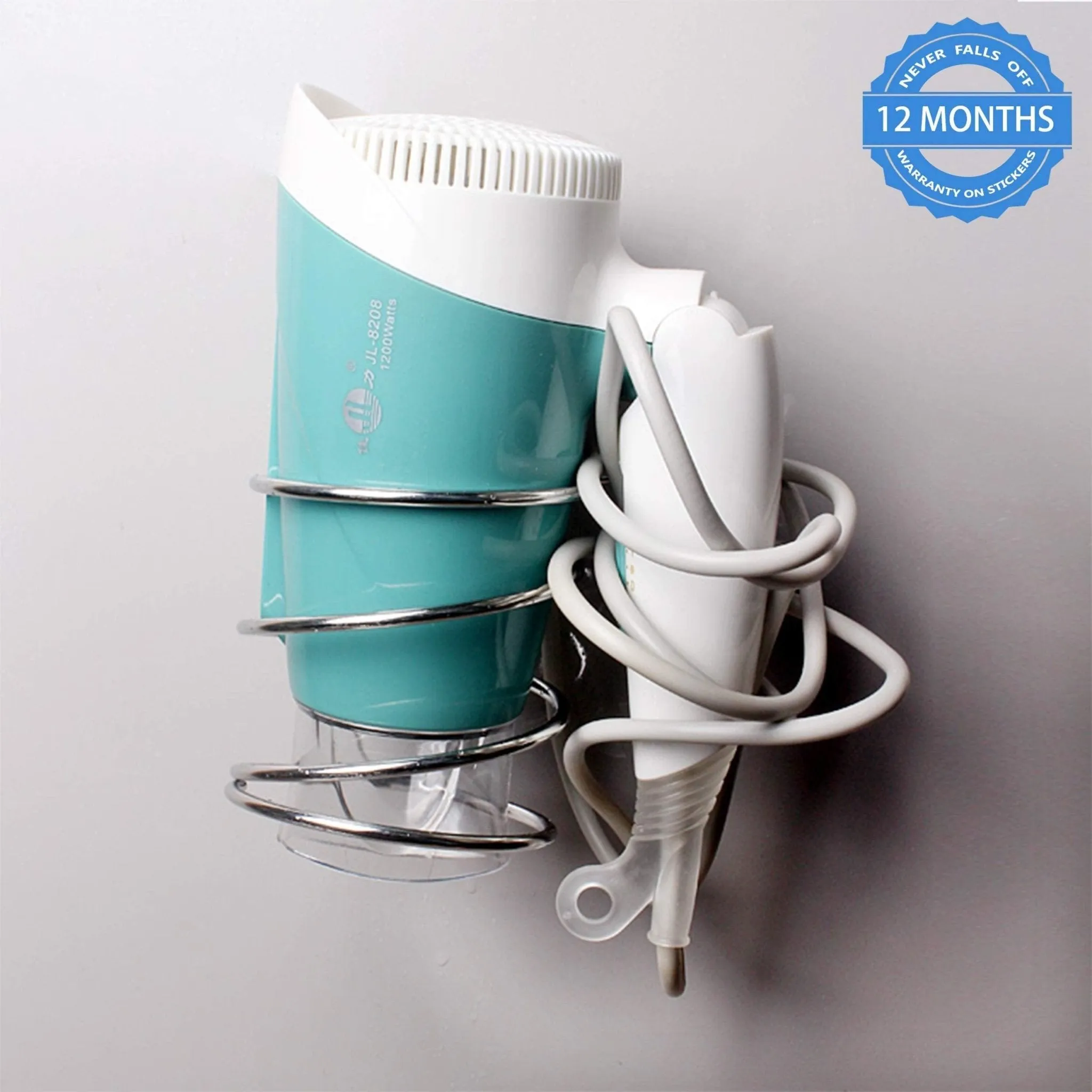 Magic Sticker Series Wall Mounted Hair Dryer Holder