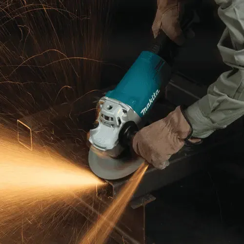 Makita SJS 7" Angle Grinder with Lock-On Switch