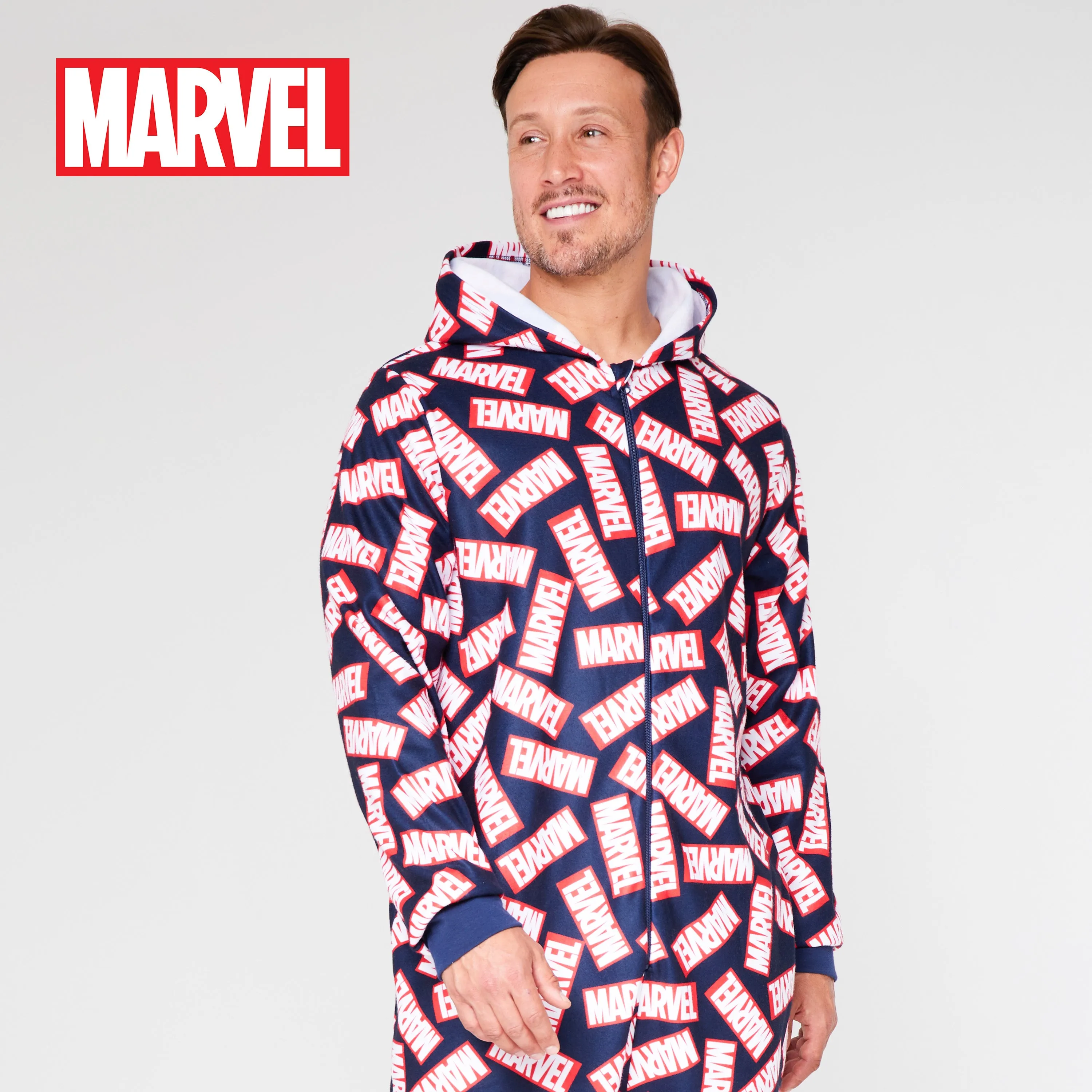 Marvel Adult Onesie for Men - MARVEL AOP Onesie for Men