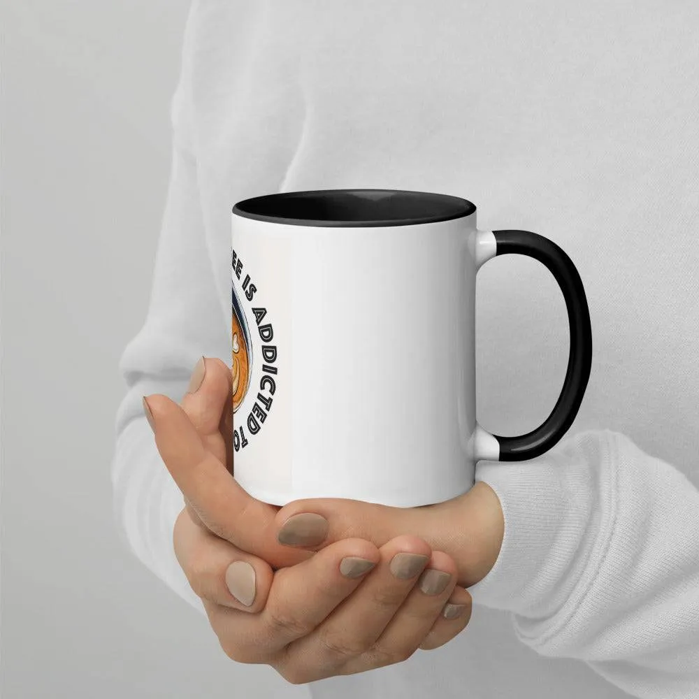 Maybe my coffee needs me design - Mug with Color Inside