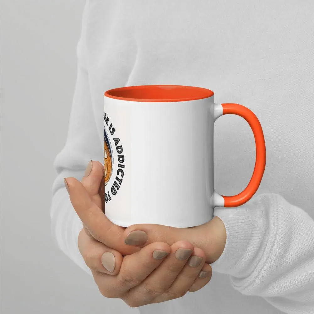 Maybe my coffee needs me design - Mug with Color Inside