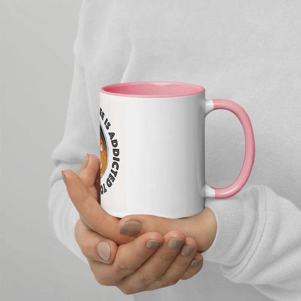 Maybe my coffee needs me design - Mug with Color Inside