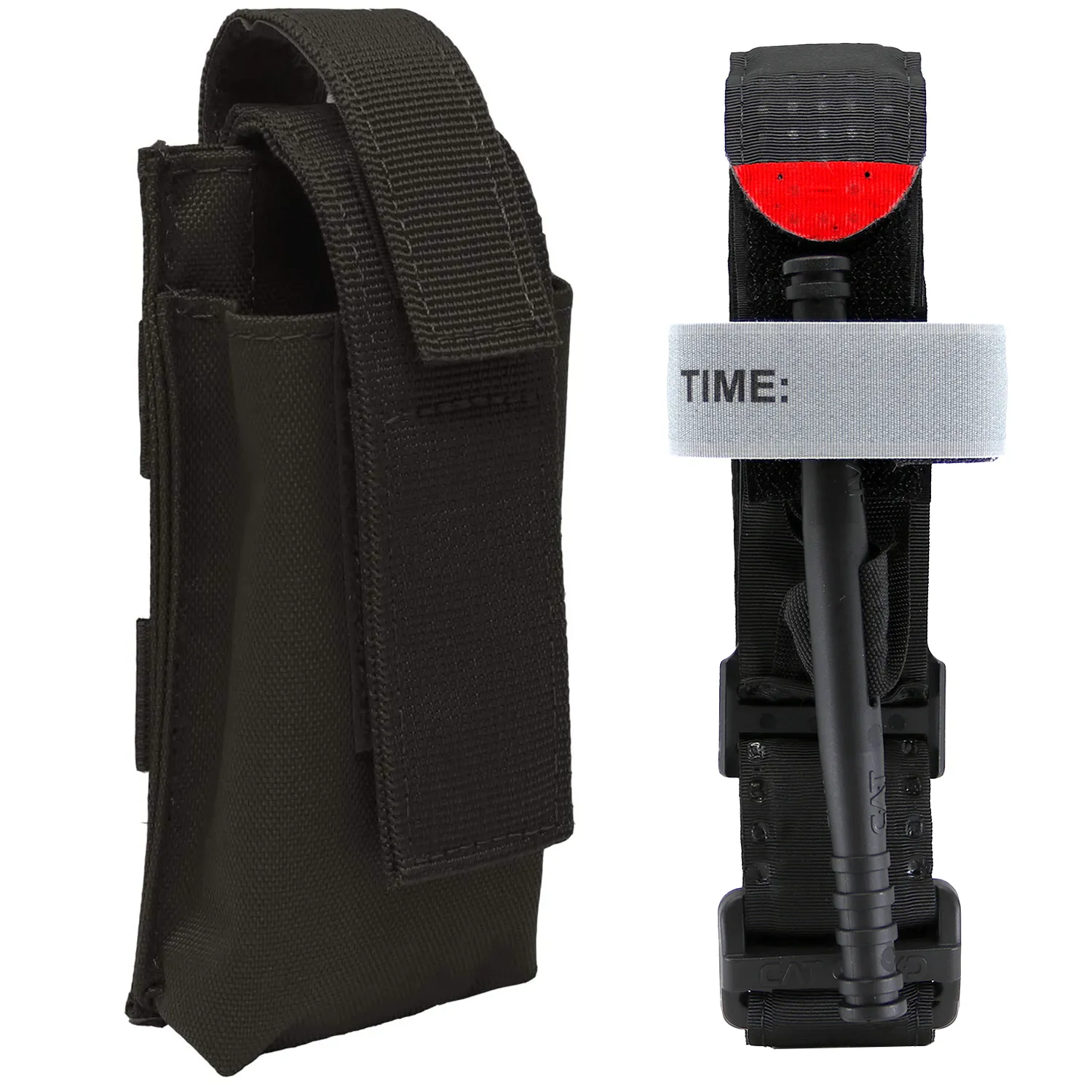 MediTac Tourniquet Set - Feat. CAT Tourniquet GEN 7 with Autoclavable Titanium EMS Shears and Holder