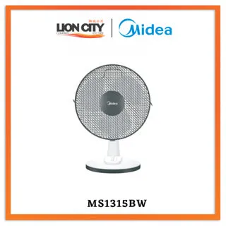 Midea MS1315BW Table Fan 12 Inches