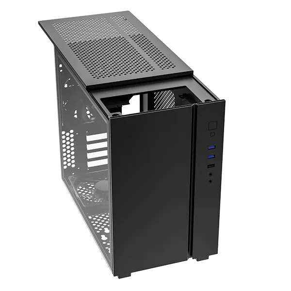 MONTECH SKY ONE MINI BLACK Mini-ITX Case