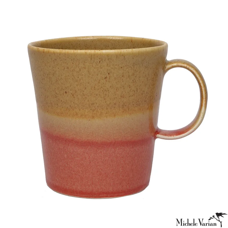 Multi Colored Mug Yellow Orange