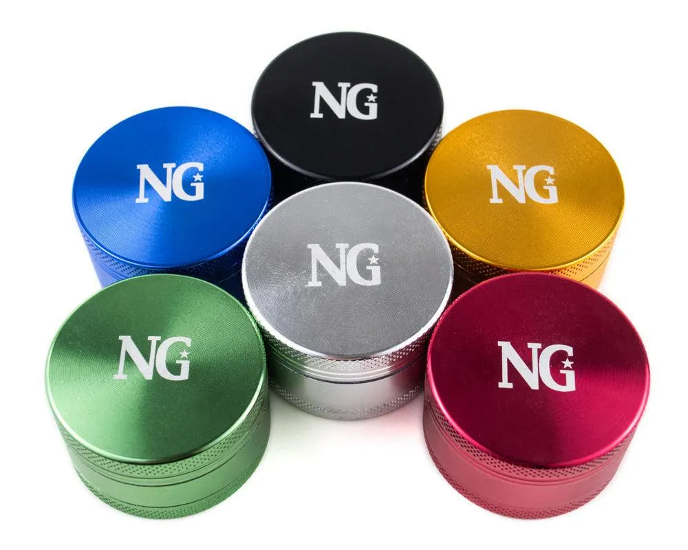 Nice Glass | 3 Piece Grinder - Blue