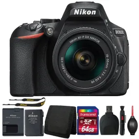 Nikon D5600 Digital SLR Camera with 18-55mm Lens and Ultimate Accessories