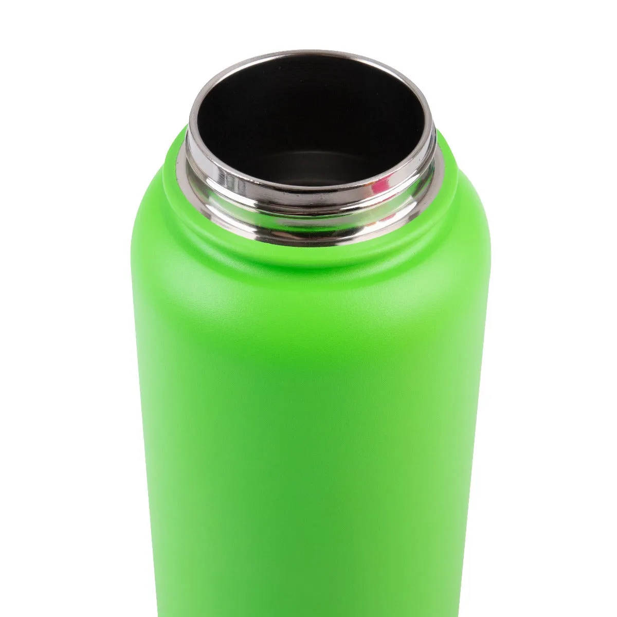 Oasis Challenger Insulated 1.1L Drink Bottle - Neon Green