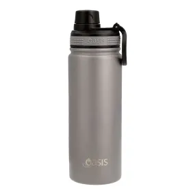 Oasis Stainless Steel Insulated Sports Water Bottle with Screw Cap 550ML (SA)