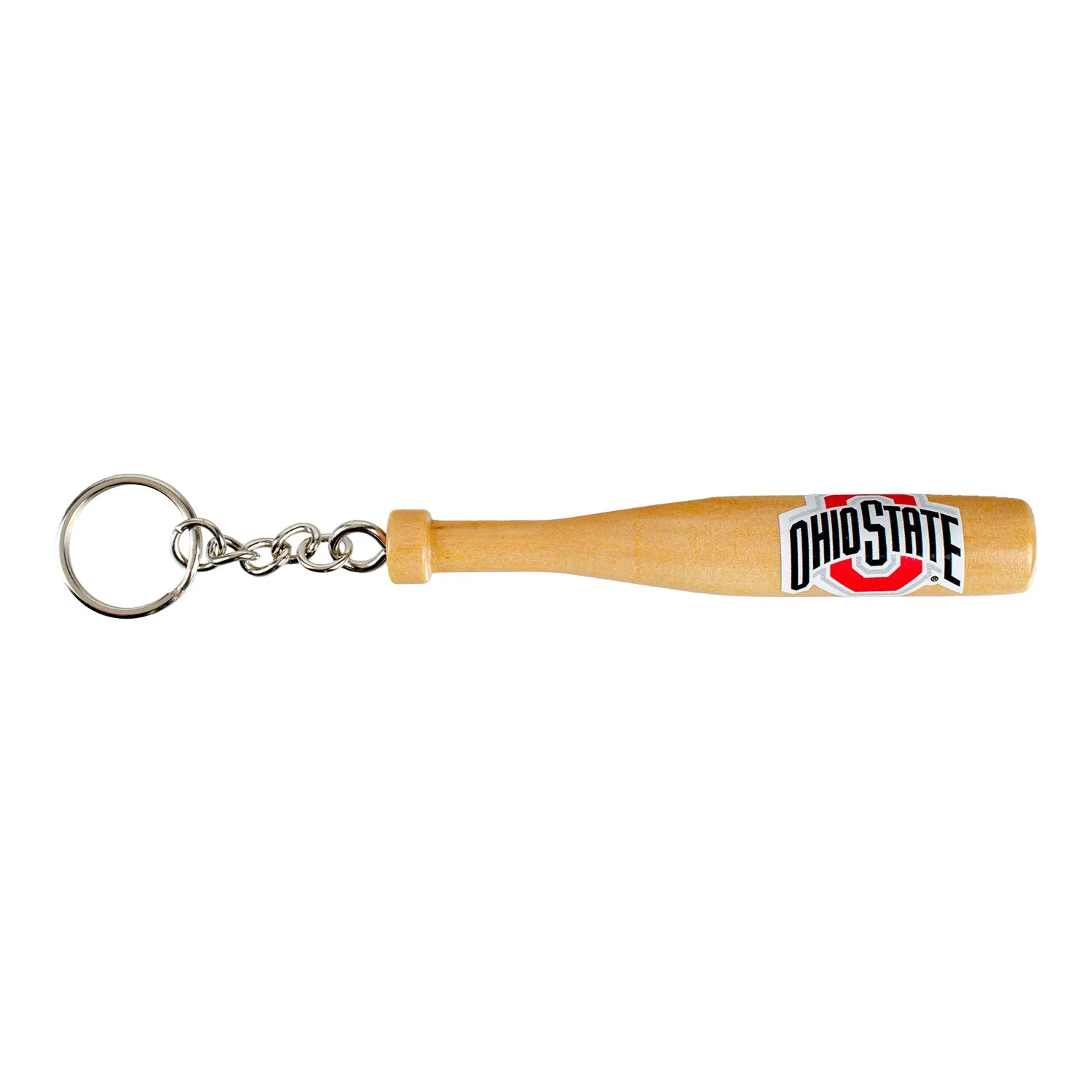 Ohio State Buckeyes 4" Wood Bat Keychain