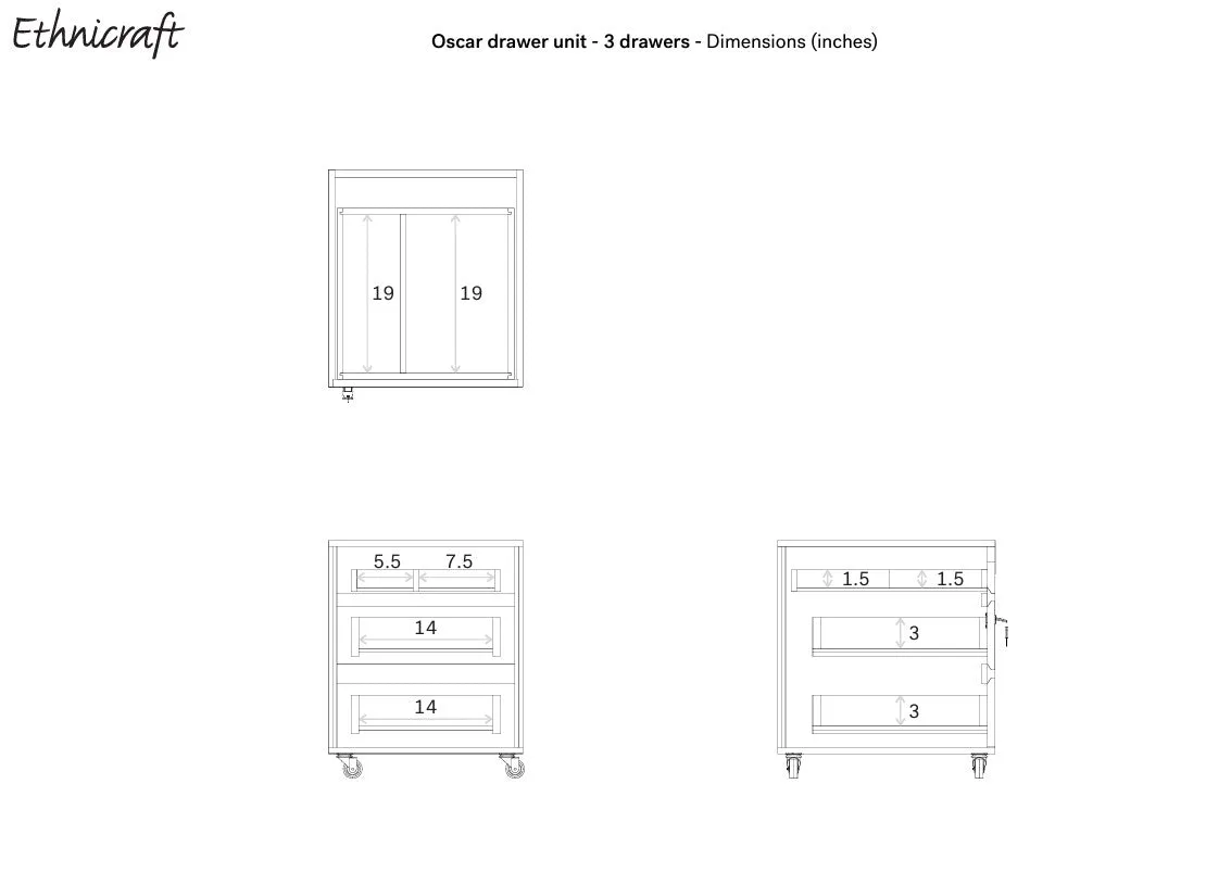 Oscar drawer unit