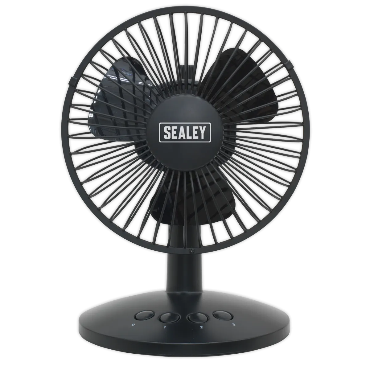 Oscillating USB Desk Fan 3-Speed 6"