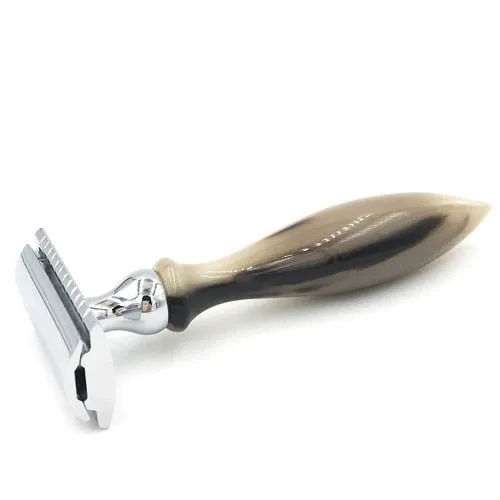 Parker - 11R Genuine Ox Horn Handle Safety Razor