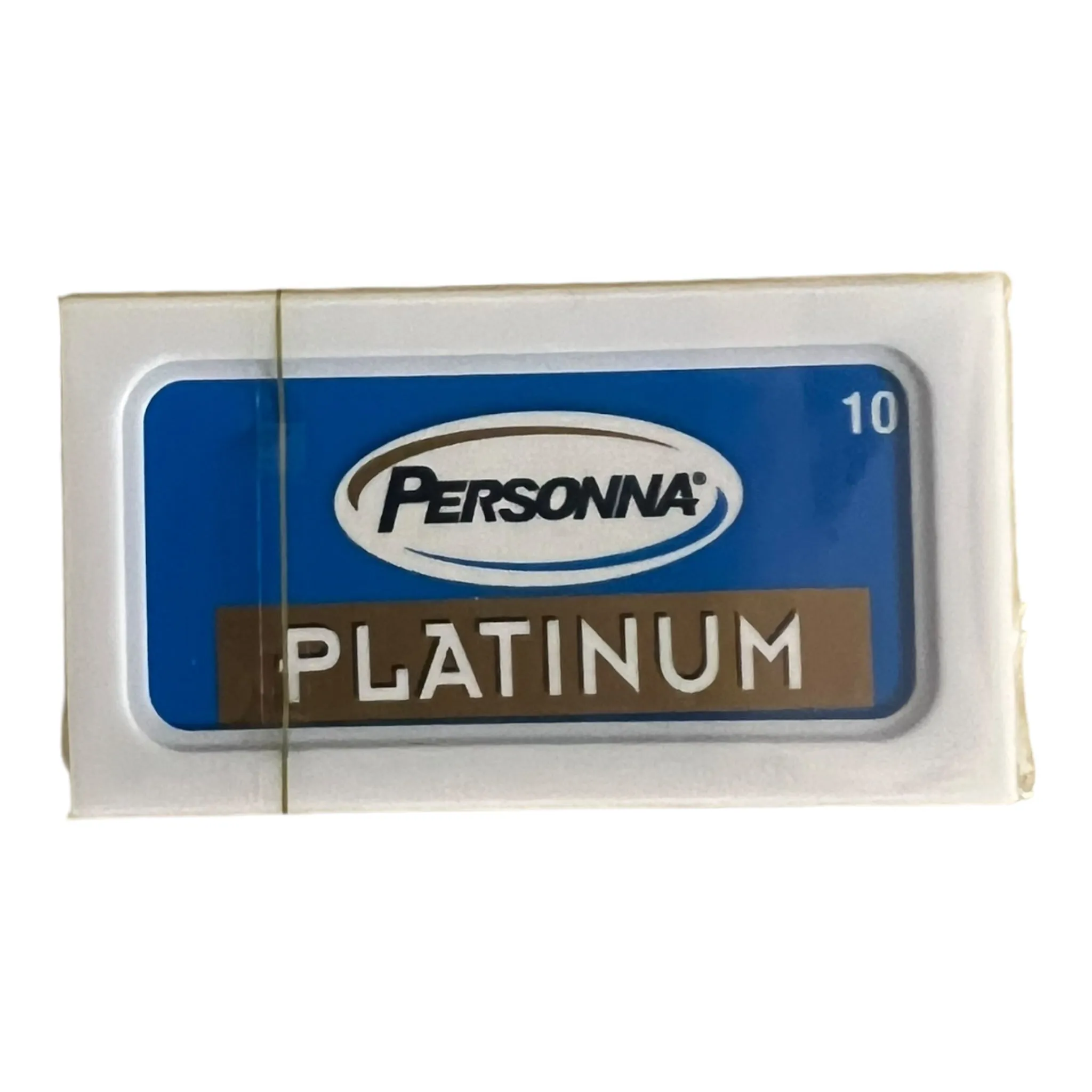 Personna Platinum Double Edge Blades, 10 Pack