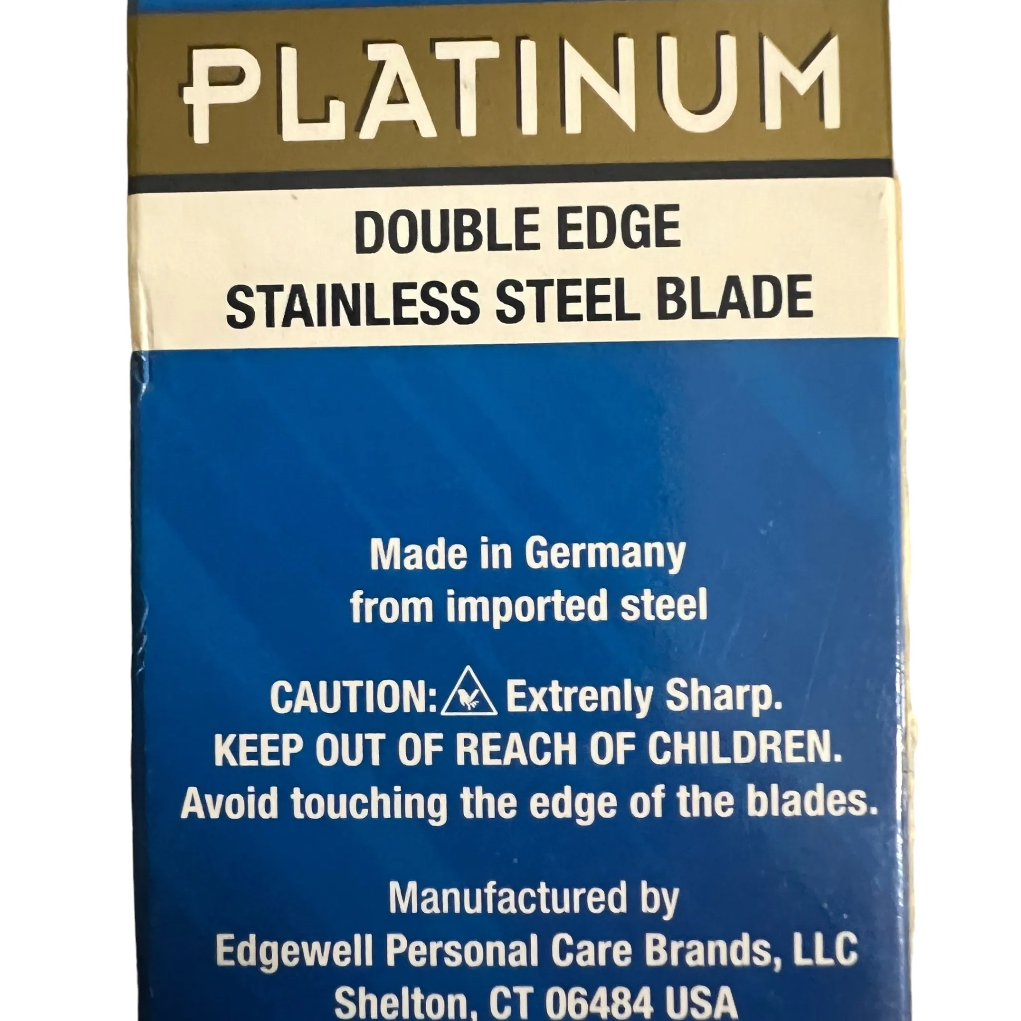 Personna Platinum Double Edge Blades, 10 Pack