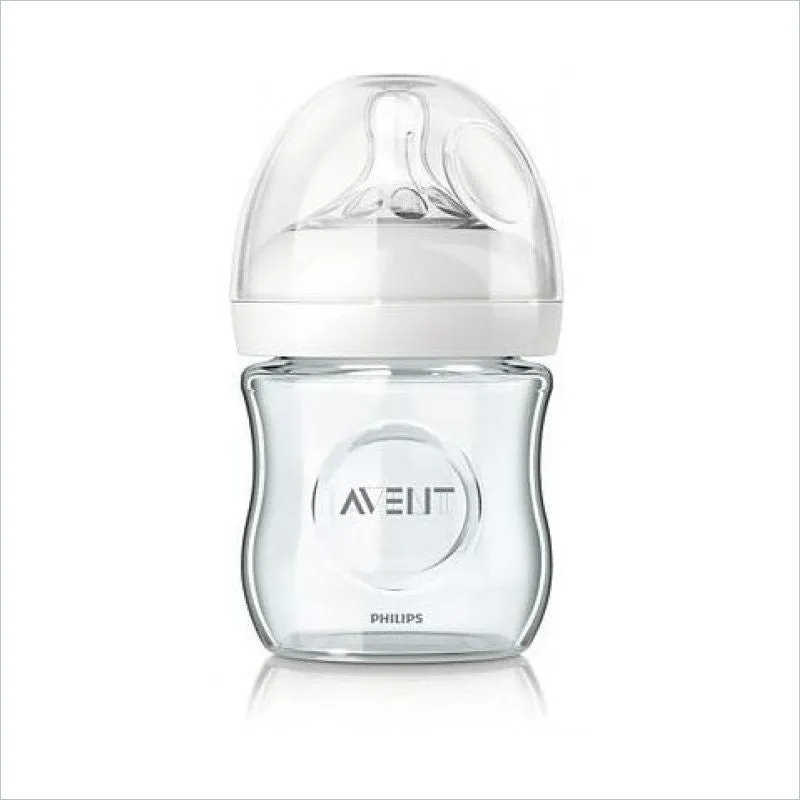 Philips Avent Natural Bottle 4oz Single Glass