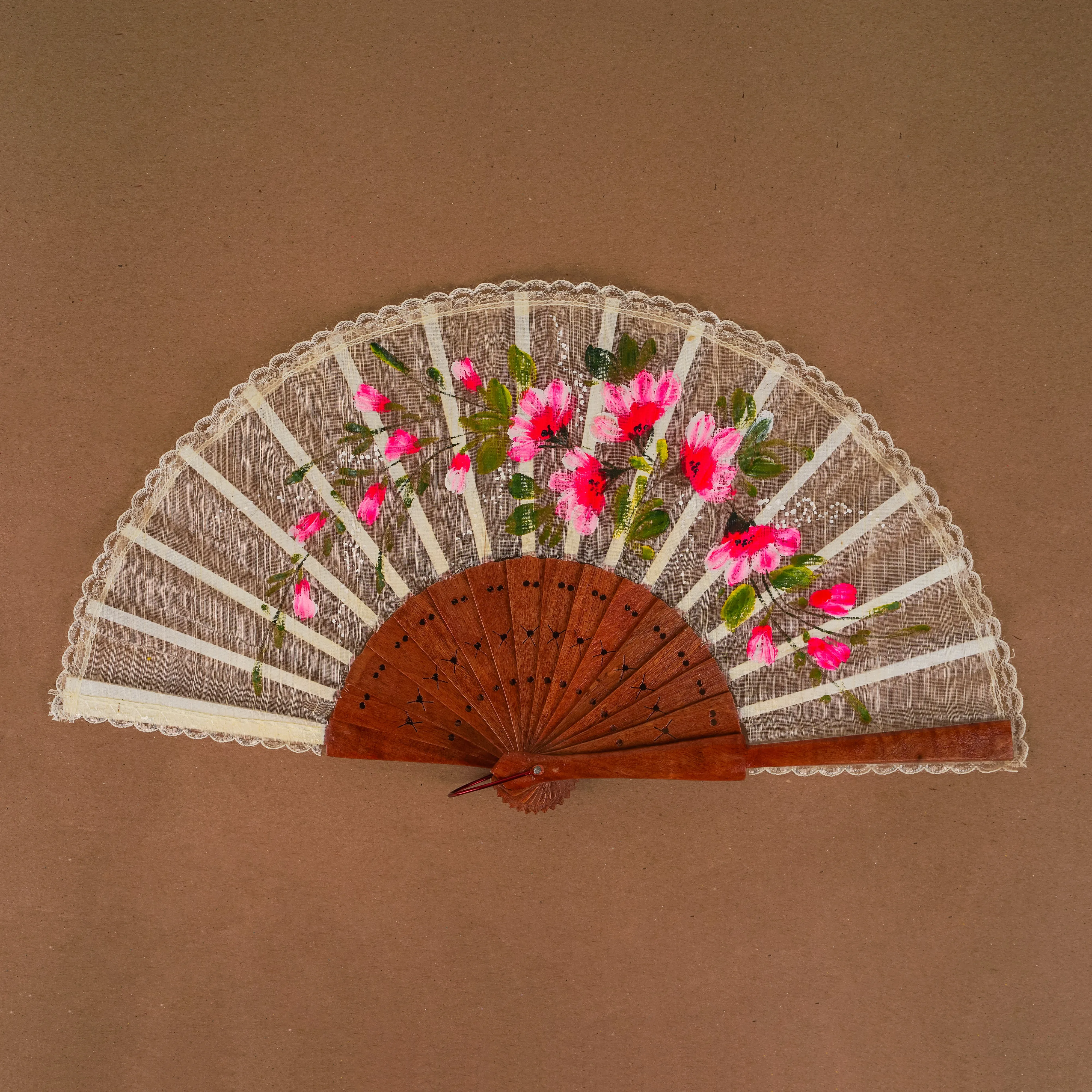 Pina Silk Hand Painted Fans