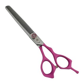 Pink Professional Grooming Thinning Shears