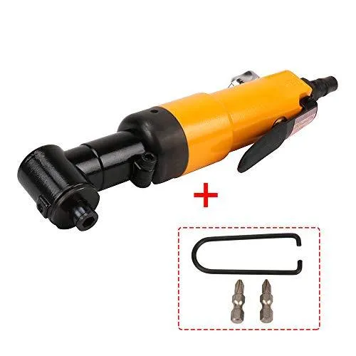 Pneumatic 90 Degree Right Angle Air Screwdriver Reversible Type Air Tool 9000RPM