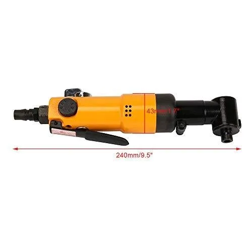 Pneumatic 90 Degree Right Angle Air Screwdriver Reversible Type Air Tool 9000RPM