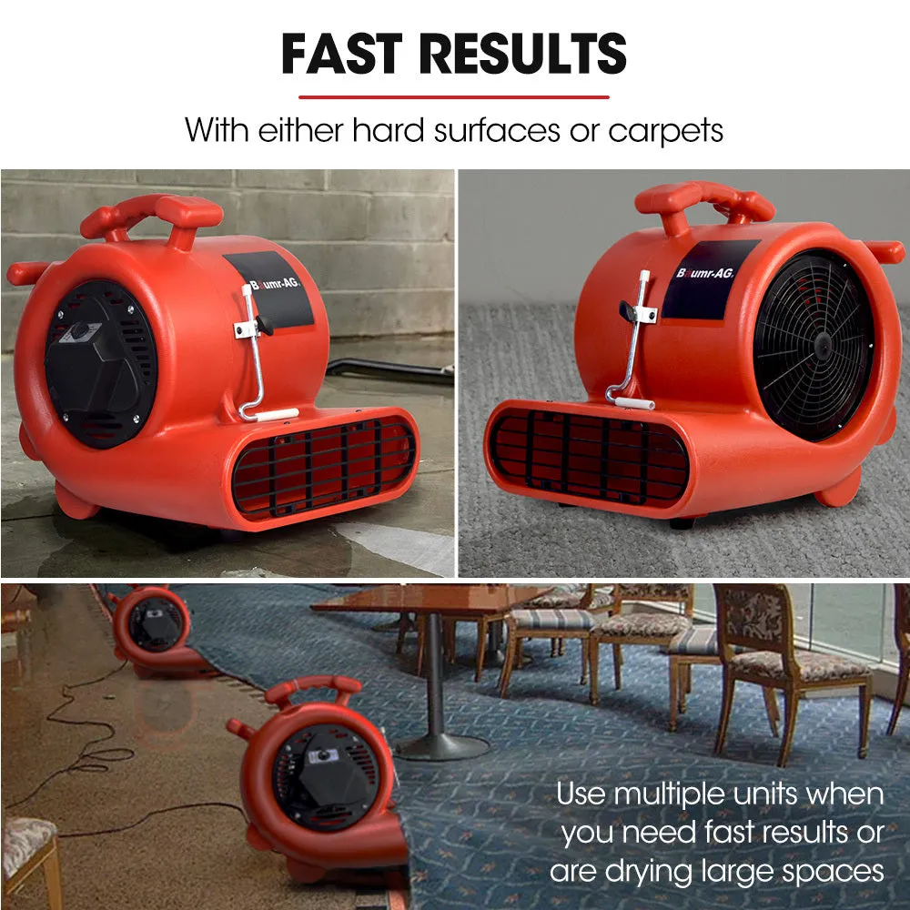 Powerful 3-Speed Carpet Dryer with Sealed Motor, Baumr-AG