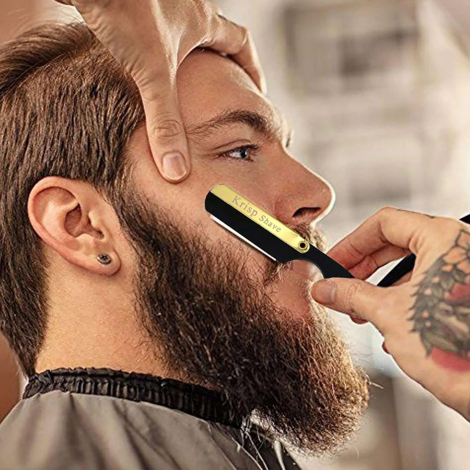 Professional Classic Straight Edge Barber Razor