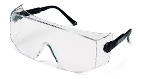 Pyramex SB1010SJ Defiant Black-Jumbo Safety Glasses W/ Over Prescription - Clear Lens (12 each)