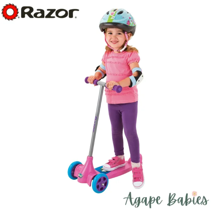 Razor Kixi Kix Scooter - Pink/Purple