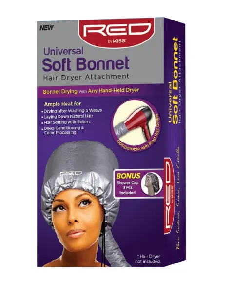 Red By Kiss  Universal Soft Bonnet Hair Dryer Attachment