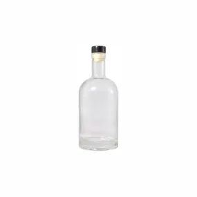 Regent Glass Bottle Gin 500ml with Black Colour Stopper 26136