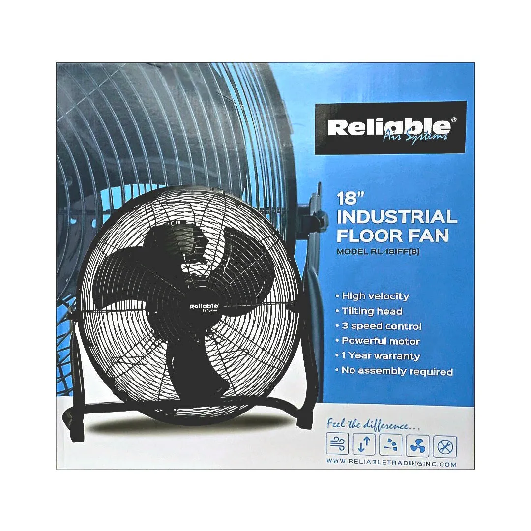 Reliable 18" Industrial Floor Fan