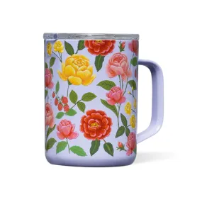 Rifle Paper Co. Coffee Mug Purple Roses 16oz