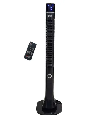 Russell Hobbs RTF 4800 Tower Fan with Remote 48 Inch Black