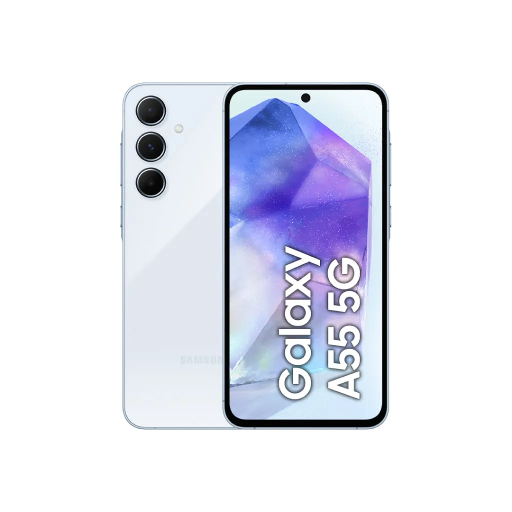 SAMSUNG Galaxy A55 5G, 6.6" FHD  Super AMOLED 120Hz Display, (12GB RAM   256GB ROM) 50MP OIS Camera, Large Battery