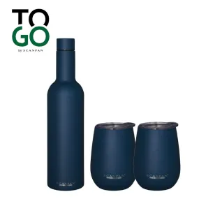 SCANPAN To Go Premium Gift Set (Oxford Blue)