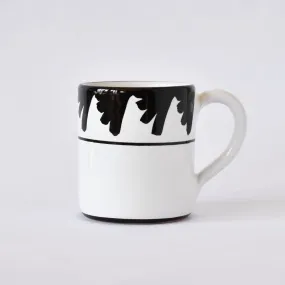 Semplice Piume Black mug