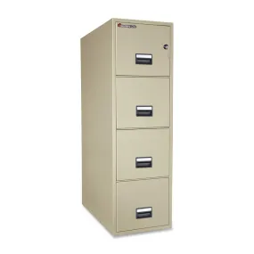 Sentry 4G3120 Four Drawer 2 Hour Fireproof File Cabinet  -  Used