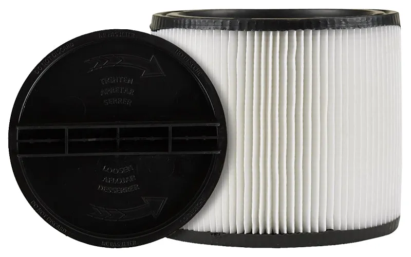 Shop-Vac 9030433 Cartridge Filter, 8 in Dia :EA: QUANTITY: 2