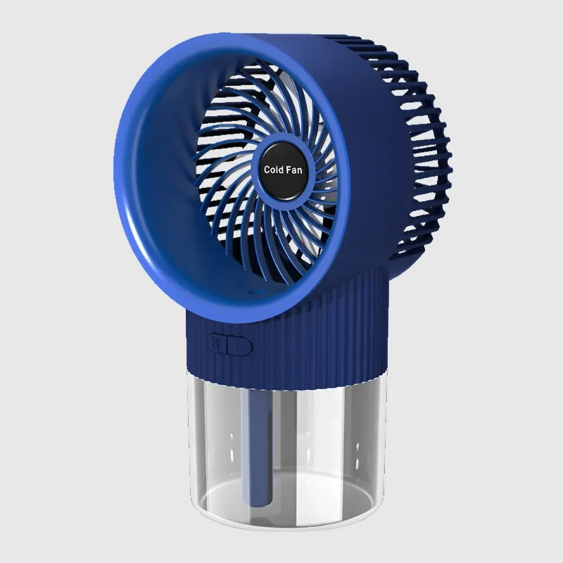 Small Portable Ice Mist Air Conditioning Fan