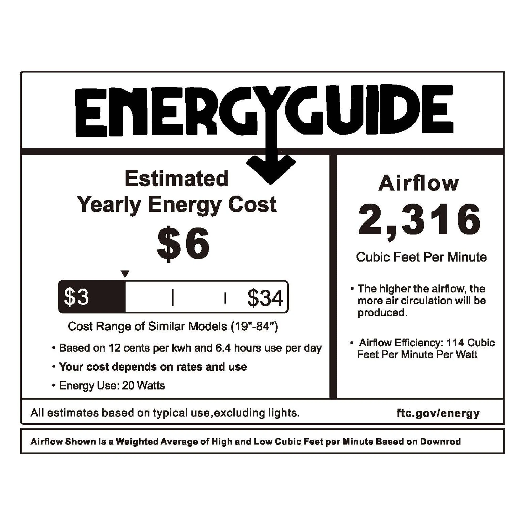 Sonoma Low Profile Smart Fan with LED light and Remote 44 Inch