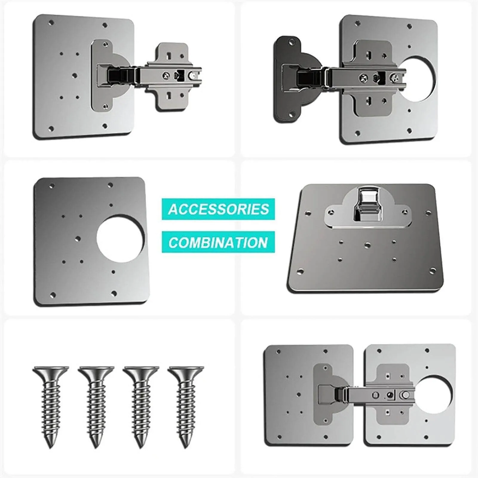 Stainless Steel Hinge Repair Kit