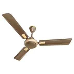 Standard Stellar Premium ES Ceiling Fan 1200mm Gold Beige FSCSEPMBED48